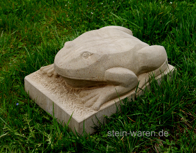 Frog / Frosch aus Sandstein